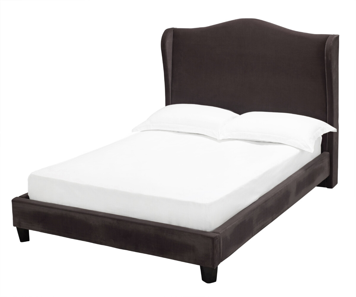 CHATEAUX WING BED CHARCOAL