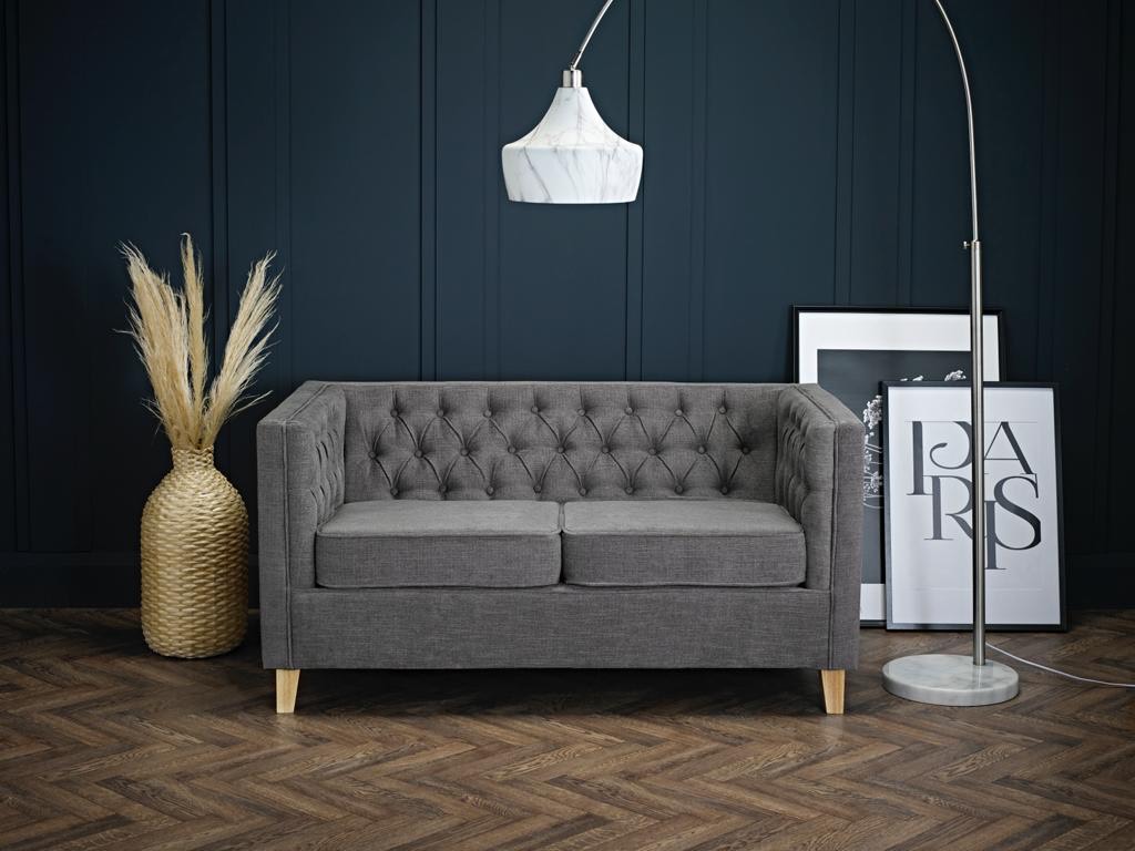 York Grey Sofa